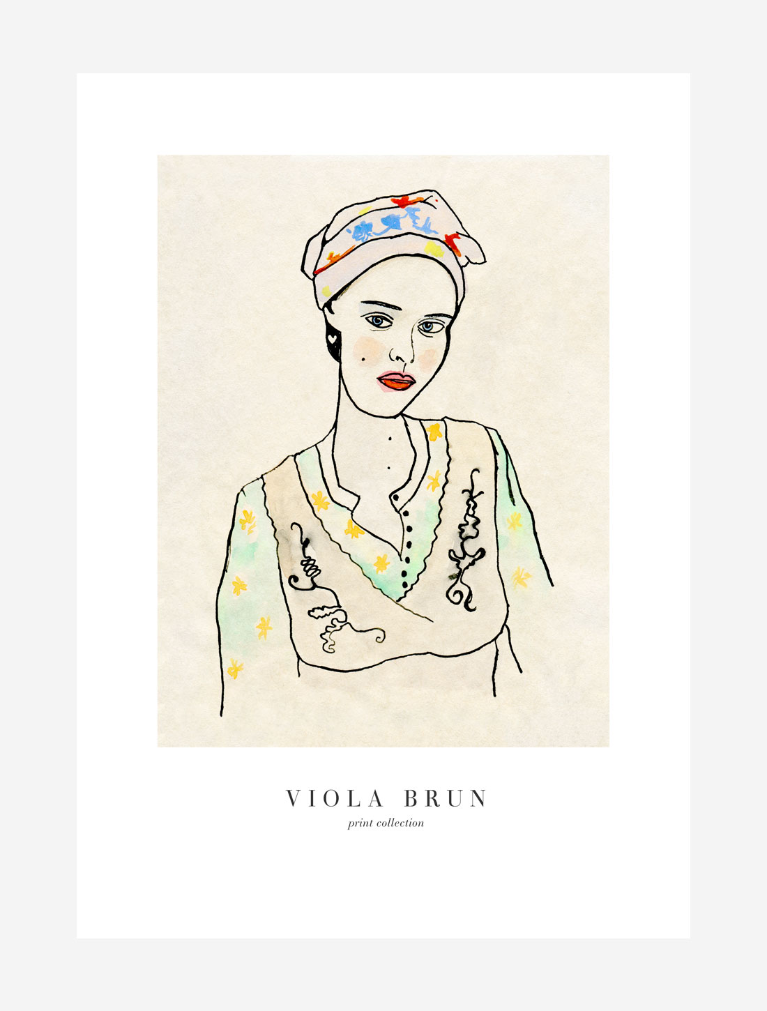 Plakater med mennesker. Viola Brun – Design egen billedvæg.